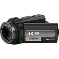 INF Camcorder 4K / 48MP / 16x Zoom / IR-Nachtsicht / Fernbedienung - Schwarz
