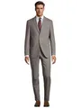 Steffen Klein Herren Designer Anzug - Slim Fit - Größe 98 - Zweiteiler Business Anzug - Taupe Melange