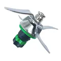 Messer aus Edelstahl Ersatz für Vorwerk Thermomix TM6 TM 6 inkl. Dichtung Zubehör Alternatives Ersatzteil für die Küchenmaschine Bimby