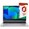 Acer Travelmate P2, Core 5, RJ-45 LAN, Business-Notebook (39 cm/15.6 Zoll, Intel Core 5 120U, Intel Graphics, 8 GB, 512 GB SSD, Win 11 Pro, MS Office 2024 Pro, beleuchtete Tasten, Fingerprintsensor) 512 GB | 8 GB RAM