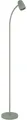 EGLO Stehlampe CARLO Stehlampe - Stahl - E14 - 1X18W - IP20, Ein-/Ausschalter, ohne Leuchtmittel, Standlampe, 170 cm, Flexarm, schwenkbar, Leselampe, Wohnzimmerlampe