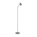 EGLO Stehlampe Carlo, Lampe Wohnzimmer mit Flexarm, Standleuchte schwenkbar aus Metall in Grün, Leselampe mit E14 Fassung, H 170 cm