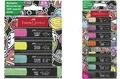 FABER-CASTELL Graffiti Textmarker farbsortiert, 8 St. (254692)