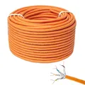 100m Cat7 Netzwerkkabel S/FTP Simplex LAN Kabel Ethernet Datenkabel Verlegekabel