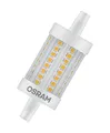 OSRAM LED Stablampe mit R7s Sockel, LED-Röhre mit 7 W-Glühbirne, Ersatz für 60W-Glühbirne, Warmweiß (2700K), 1 Stück (1er Pack)