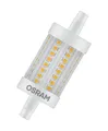 OSRAM LED-Lampe "LINE", Kolben, 78mm, 6,5W, R7S, Warmweiß, klar #36405583