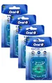 4x Oral-B Satin Tape Zahnseide a 25m -  gegen Zahnstein und Parodontose
