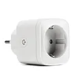 Offgridtec Smart WiFi Steckdose, App-gesteuert über Smart Life/Tuya, Echtzeit-Energieüberwachung, Timer & Szenen, Kompatibel mit Alexa/Google Home, Max. Last 16A/3680W (1 Stück)