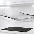 Rodnik Küchenrückwand – monolithische ABS-Platte mit Direktdruck, formstabil und langlebig. Große Motivauswahl (Eleganz, 60x400 cm)