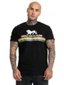 Lonsdale London Nelson Männer T-Shirt schwarz M 100% Baumwolle Basics, Casual Wear, Streetwear