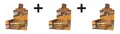 3 x Grenade Protein Bar (12x60g) Fudged Up! (55,55 EUR/kg)