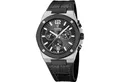 Festina Chronograph Vallee F22003/4, Quarzuhr, Armbanduhr, Herrenuhr, Swiss Made, Lederarmband, analog, Tag