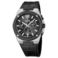 Festina Swiss Made F22003/4 Herren Vallée Analog Quarzuhr Chronograph Schwarz