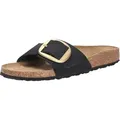 Birkenstock Sandalen Größe 39 Madrid Big Buckle black - Schwarz - 39