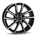 1x BORBET DESIGN V black glossy 7.0Jx19 5x112 ET43