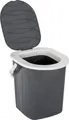 Brunner Optipot Eimertoilette, grau