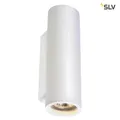 SLV 148060 PLASTRA Wandleuchte Gips rund 2xGU10