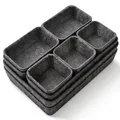 Schubladen Organizer Set, 9 Stücke Ordnungssystem für Schublade, Küche, Büro ...