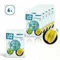 LED JoJo 6er Set - 6 Yoyos mit coolem Leuchteffekt, ideal als Mitgebsel