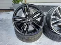 Alufelgen MAM RS3 19 Zoll 8,5x19 5/112 ET45 Black painted Golf 7 Leon A3 Octavia