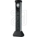 Steckdosensäule mit 2 Steckdosen / Zeitschaltuhr IP44