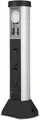REV SilverCraft Gartensteckdose 51 cm Kabel 5 m Timer IP44 Schwarz