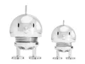 HOPTIMIST Dekofigur Bumble set XS/S Chrome 2tlg