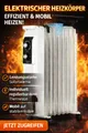 AMBIENTE-LEBENSART.DE Elektro-Heizkörper 2000 Watt Radiator