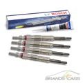 4x BOSCH GLÜHKERZE FÜR AUDI A3 SEAT SKODA VW CADDY GOLF 5 TOURAN T5 1.9 2.0 TDI
