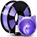 GEEETECH PLA filament 1.75mm Silk Lila, 3d filament PLA for 3d Drucker 1kg spool