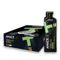 AMACX Turbo Energy Gel für Ausdauersportler, 12 x 60ml, 200mg Natrium, 40g Carbs, schnell absorbierbares Sport Gel, Elektrolyte Energiegel mit Kohlenhydratverhältnis 1:0.8 – Zitrus