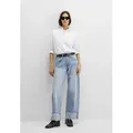 Mavi Weite Jeans SANDRA Cuffed Wide Leg blau 32
