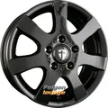 Tomason TN3F black painted 6.5x15 ET60 - LK5/118 ML71.1 Alufelge schwarz