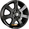 4 Alufelgen TOMASON TN3F Black Painted 6,5x15 ET60 5x118 15 Zoll