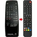 Fernbedienung geeignet für TASCAM MD-350 | MD350 | RC32