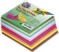 FOLIA 8965  500Bl Faltblatt 15x15cm 70g sort.