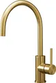 Reginox Armatur R38949 CANO GOLD II mit Festauslauf, Edelstahl PVD-Beschichtung in neuer PVD Farbe 2025 / Einhebelmischer