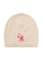 CODELLO X Peanuts leichte Feinstrickmütze mit Snoopy-Stickerei, Beige
