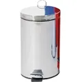 Tretabfalleimer mit Fußpedal Edelstahl 30 l