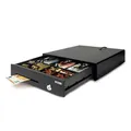 Safescan LD-3336 Light-Duty Kassenschublade mit 3 Fächern für Banknoten und 8 für Münzen - Kassenlade mit RJ-12 Anschluss (z.B. Registrierkasse) - Kompakte Kassenschublade von 33 x 36 x 10 cm