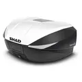SHAD SH58X Topcase Cover Weiß, schwarz
