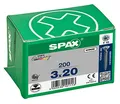 SPAX Senkkopf T10 Vollgewinde, 3x20, WIROX, S-Spitze, 200 Stk