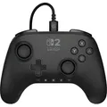 PowerA Advantage, Gamepad, Nintendo Switch 2, D-Pad, Home button, Analog / Digital, Kabelgebunden, USB - Schwarz