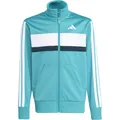 Adidas Seasonal Essentials Tiberio 3-Streifen-Trikot-Junior-Trainingsanzug (164) (JN2245)