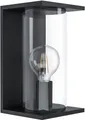 Schwarz Durchsichtig Moderne Wandleuchte Leuchter Außenlampe Garten IP54