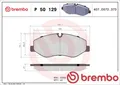 Brembo P50129 Bremsbelagsatz für Scheibenbremse Bremsbelagsatz