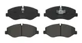 Bremsbeläge P 50 129 BREMBO für MERCEDES-BENZ V-KLASSE VITO Kasten VITO Mixto