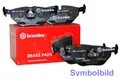 BREMBO Bremsbeläge Vorne für MERCEDES V-KLASSE (W447) VITO Mixto Tourer (W447)