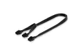 conecto 20 cm Grafikkarte-Stromkabel 8-pin-PCIe-Stecker auf 2-mal 8-pin-(6+2) Computer-Kabel