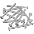 vidaXL Möbel-Schrauben 12 Stk Silber M6 x 85 mm Stahl 864401